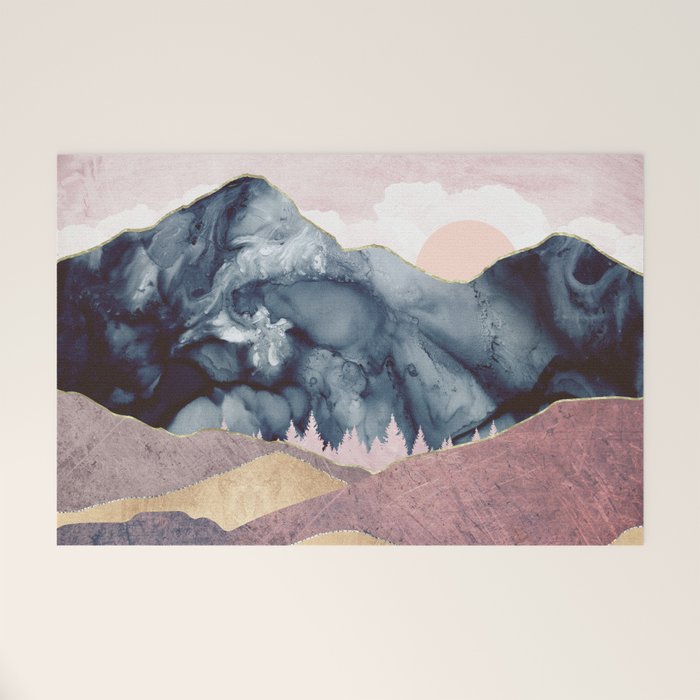 Mauve Vista Welcome Mat Gallery Image 1