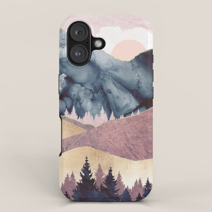 Mauve Vista iPhone Case Gallery Image 1