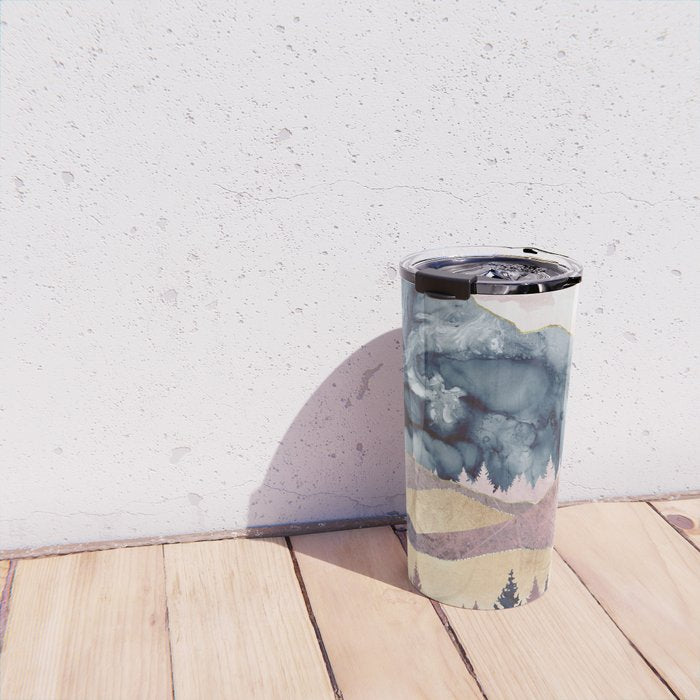 Mauve Vista Travel Mug Gallery Image 4