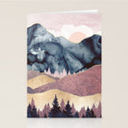 Mauve Vista Stationery Card Gallery Image 2