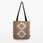 Southwestern Minimalism XXV - Coffee Creme Tote Bag Gallery Image 2
