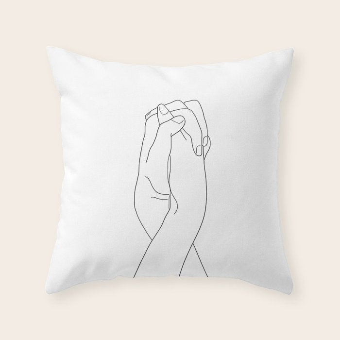 Never Let Me Go II Throw Pillow Gallery Image 6