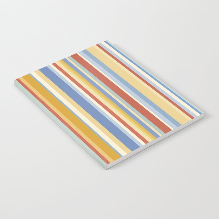 Classic Stripes VIII - 70s Summer Notebook Gallery Image 1