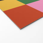 Bold Colorful Checks Pattern - Large XVII Welcome Mat Gallery Image 2