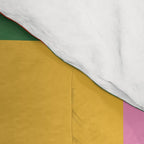 Bold Colorful Checks Pattern - Large XVII Comforter Gallery Image 4