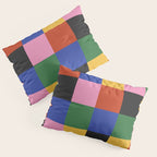 Bold Colorful Checks Pattern - Large XVII Pillow Sham Gallery Image 3