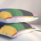 Bold Colorful Checks Pattern - Large XVII Pillow Sham Gallery Image 3