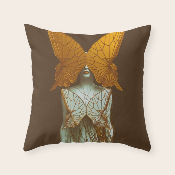 Transformation II Throw Pillow Gallery Image 1