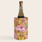 Tie Dye Mushroom Print Wine Chiller Gallery Image 3
