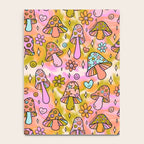 Tie Dye Mushroom Print Notebook Gallery Image 4