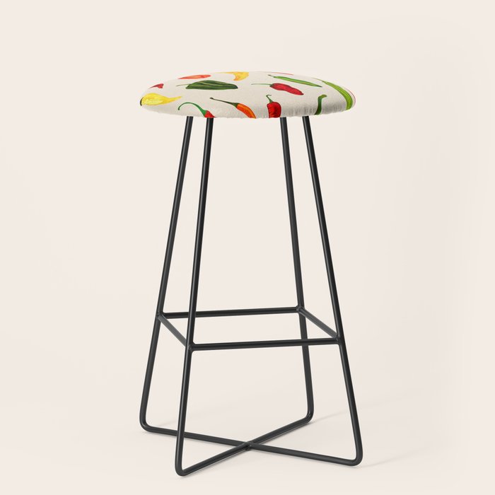 Hot Stuff Peppers Stool Gallery Image 1