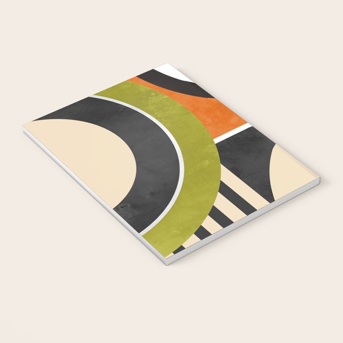 Bauhaus Mid Century Geometric Art  41 Notebook Gallery Image 3