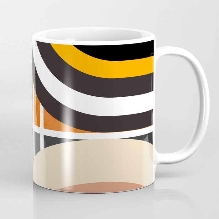 Bauhaus Mid Century Geometric Art  41 Coffee Mug Gallery Image 1