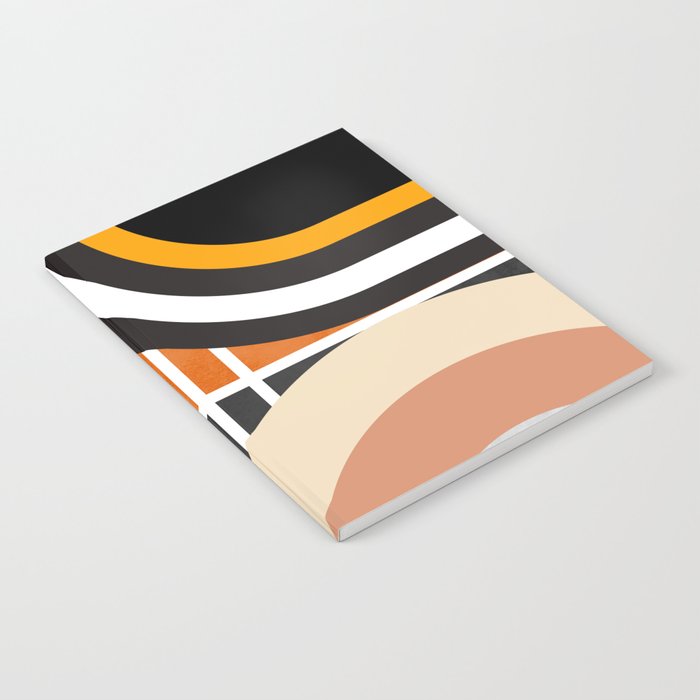 Bauhaus Mid Century Geometric Art  41 Notebook Gallery Image 1
