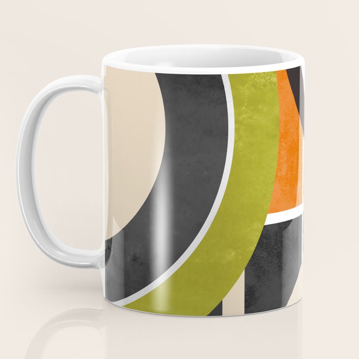 Bauhaus Mid Century Geometric Art  41 Coffee Mug Gallery Image 3