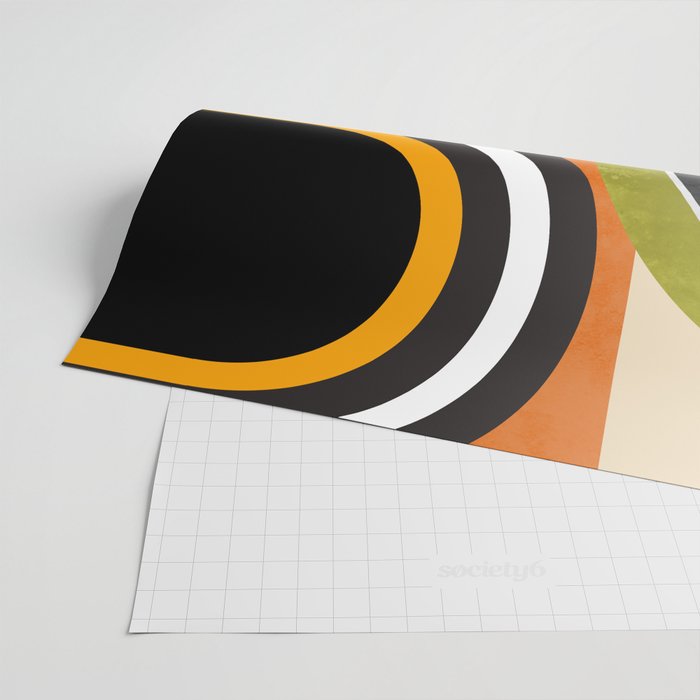 Bauhaus Mid Century Geometric Art  41 Wrapping Paper Gallery Image 2