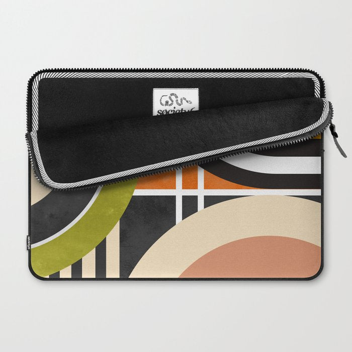 Bauhaus Mid Century Geometric Art  41 Laptop Sleeve Gallery Image 2