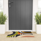 Bauhaus Mid Century Geometric Art  41 Welcome Mat Gallery Image 3