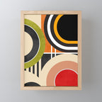 Bauhaus Mid Century Geometric Art  41 Mini Art Print Gallery Image 1
