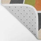 Bauhaus Mid Century Geometric Art  41 Bath Mat Gallery Image 2