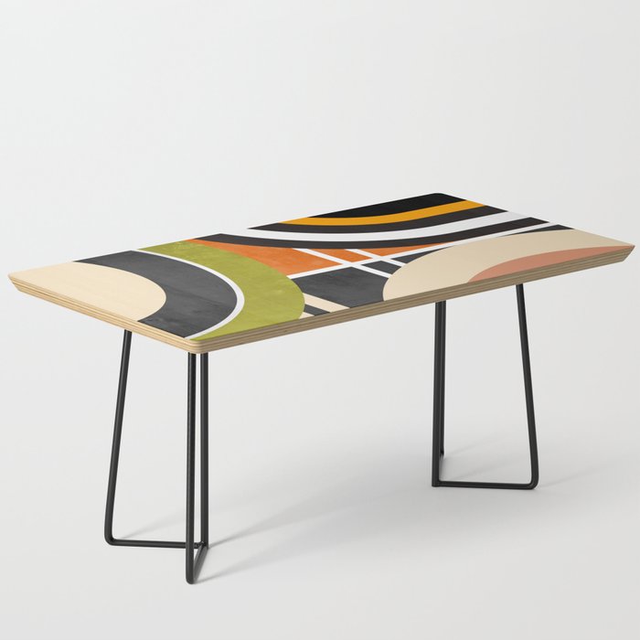 Bauhaus Mid Century Geometric Art  41 Coffee Table Gallery Image 1