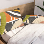 Bauhaus Mid Century Geometric Art  41 Pillow Sham Gallery Image 2