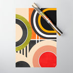 Bauhaus Mid Century Geometric Art  41 Wrapping Paper Gallery Image 1