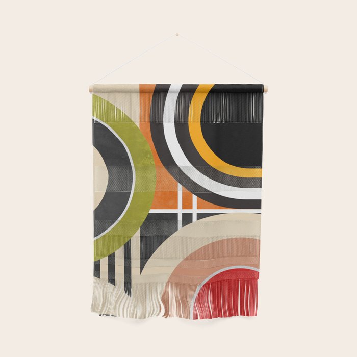 Bauhaus Mid Century Geometric Art  41 Wall Hanging Gallery Image 1