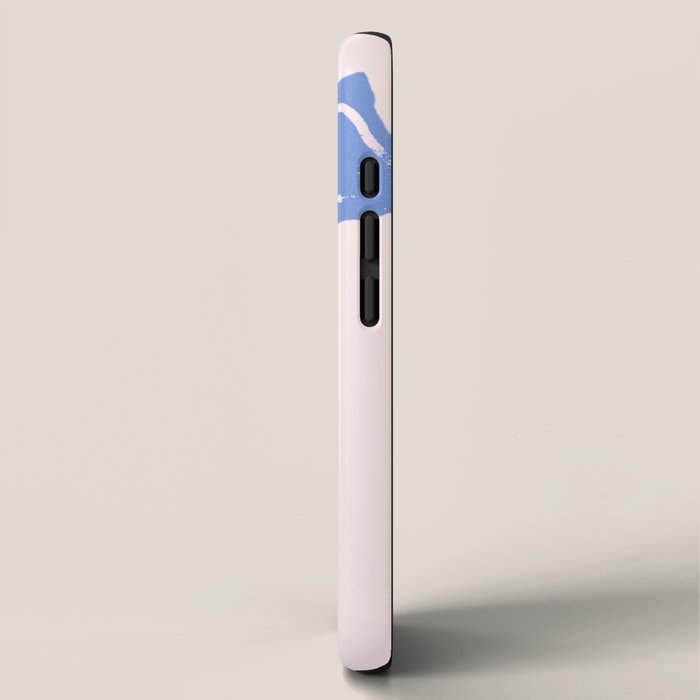 Light blue femenine bow iPhone Case Gallery Image 2