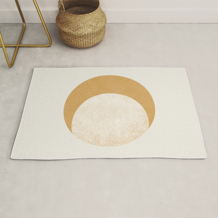 Moon Crescent - Gold Rug Gallery Image 1
