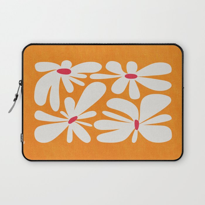 Bloom: Tangerine Matisse Color Series 03 Laptop Sleeve Gallery Image 1
