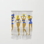 Beach Bombshells - Blondes in Blue Wall Hanging Gallery Image 1