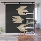 Doves In Flight Wall Mural Gallery Image 1