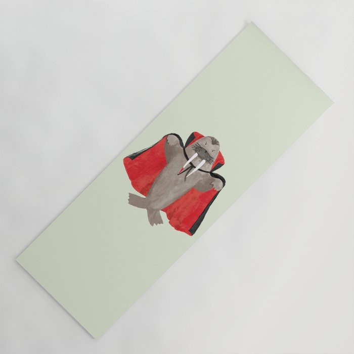Vampire Walrus Yoga Mat Gallery Image 1