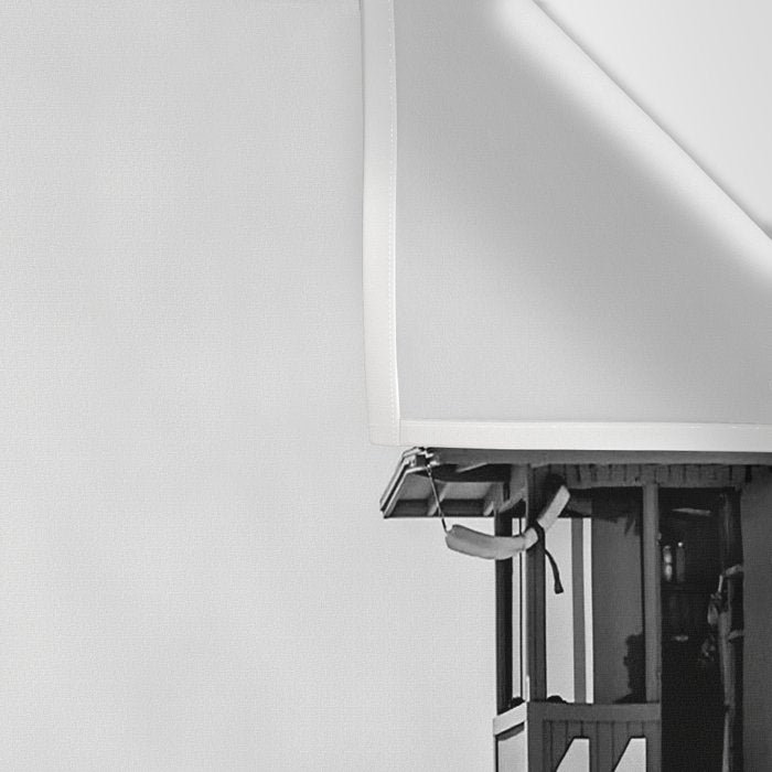 Newport Beach Lifeguard Tower Modern and Vintage Beach Aesthetic Photography of Grey Black White Sky Wall Tapestry Gallery Image 3