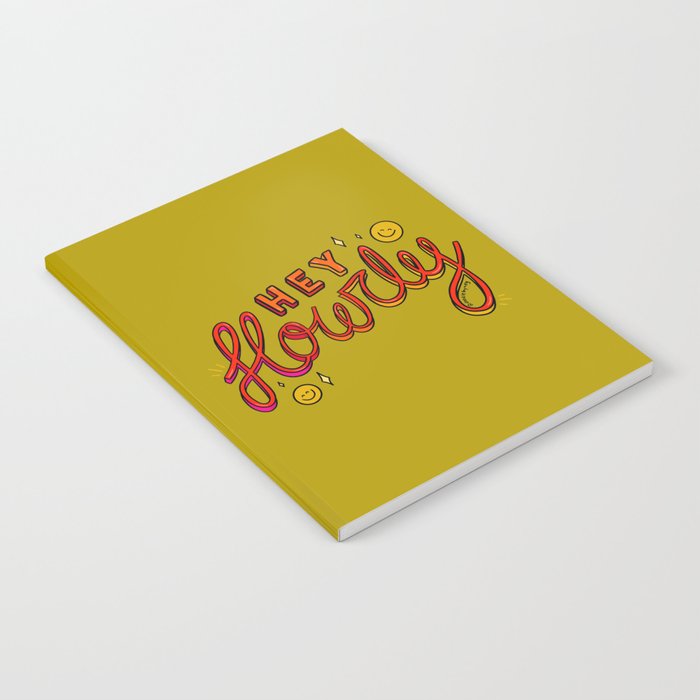 Hey Howdy Notebook Gallery Image 2