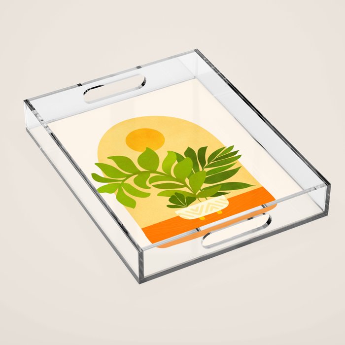 Sunday Sunset Window Garden Series Acrylic Tray Gallery Image 1