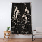Good Mood  Line Art Window Curtain Gallery Image 5