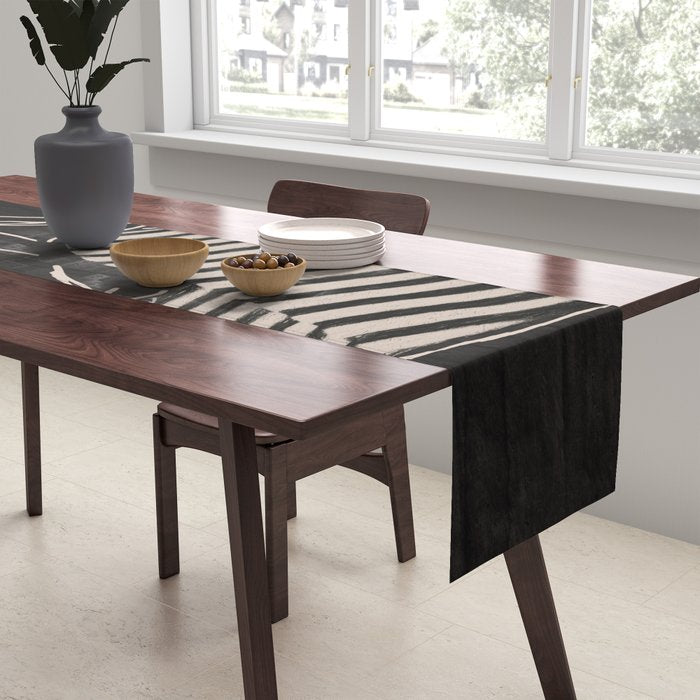 Good Mood  Line Art Table Runner Gallery Image 2