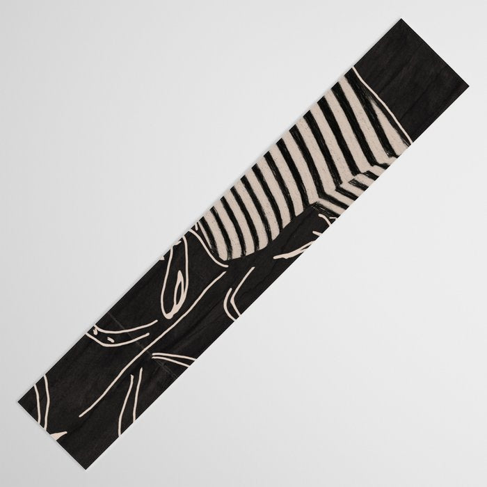 Good Mood  Line Art Table Runner Gallery Image 3