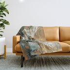 Japara Cranes in Twilight Throw Blanket Gallery Image 1