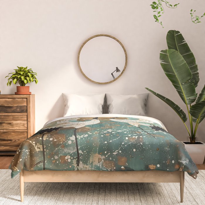 Japara Cranes in Twilight Comforter Gallery Image 3