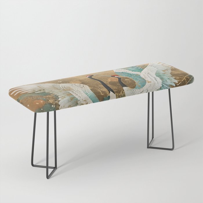 Japara Cranes in Twilight Bench Gallery Image 1