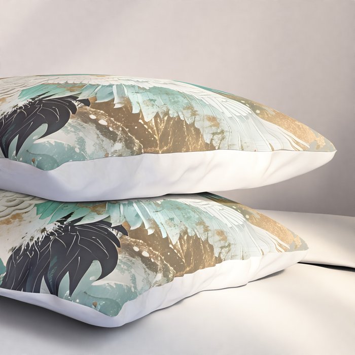 Japara Cranes in Twilight Pillow Sham Gallery Image 3
