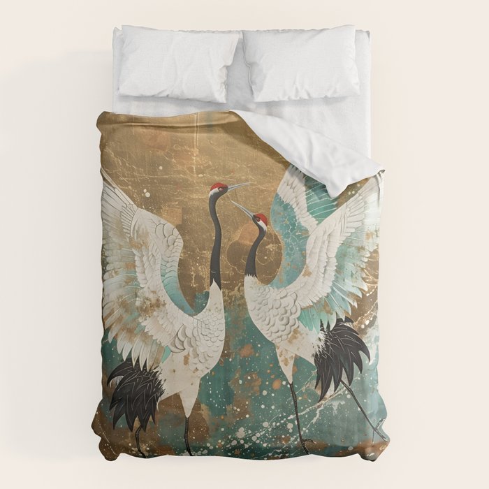 Japara Cranes in Twilight Duvet Cover Gallery Image 1