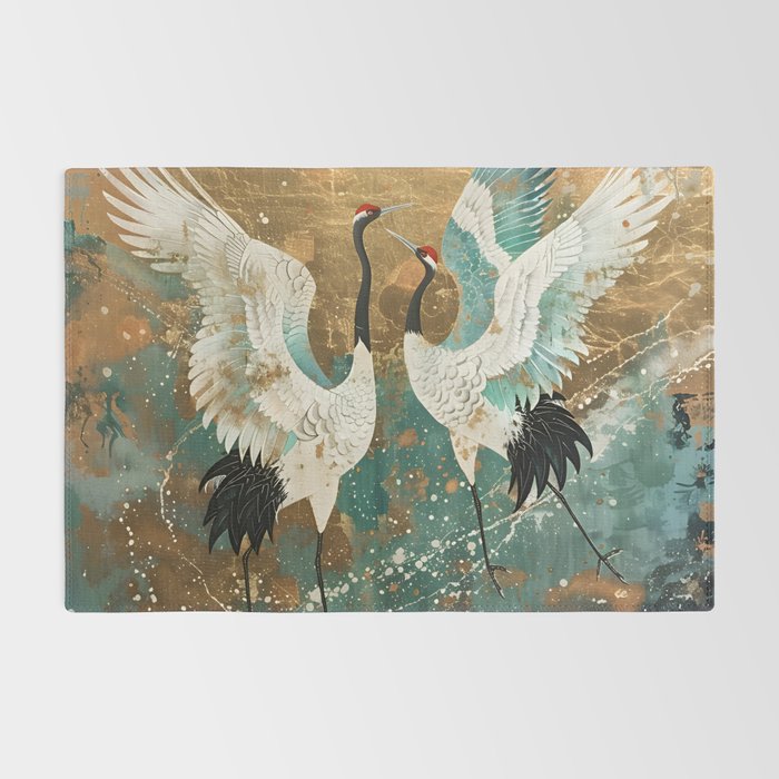 Japara Cranes in Twilight Rug Gallery Image 2