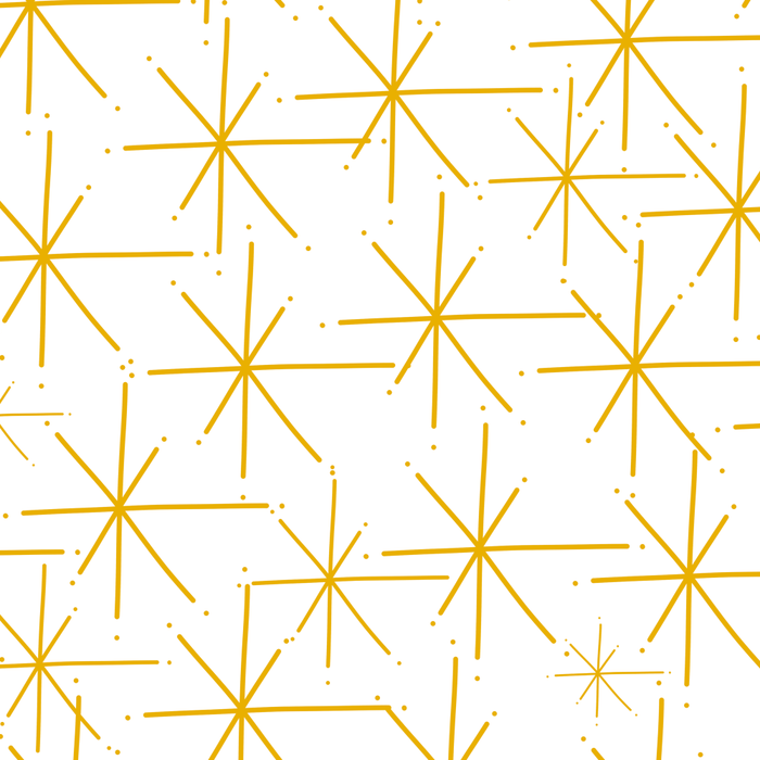 Stella - Atomic Age Midcentury Modern Minimalist Pattern in Light Mustard Yellow and White Coffee Mug Gallery Image 2