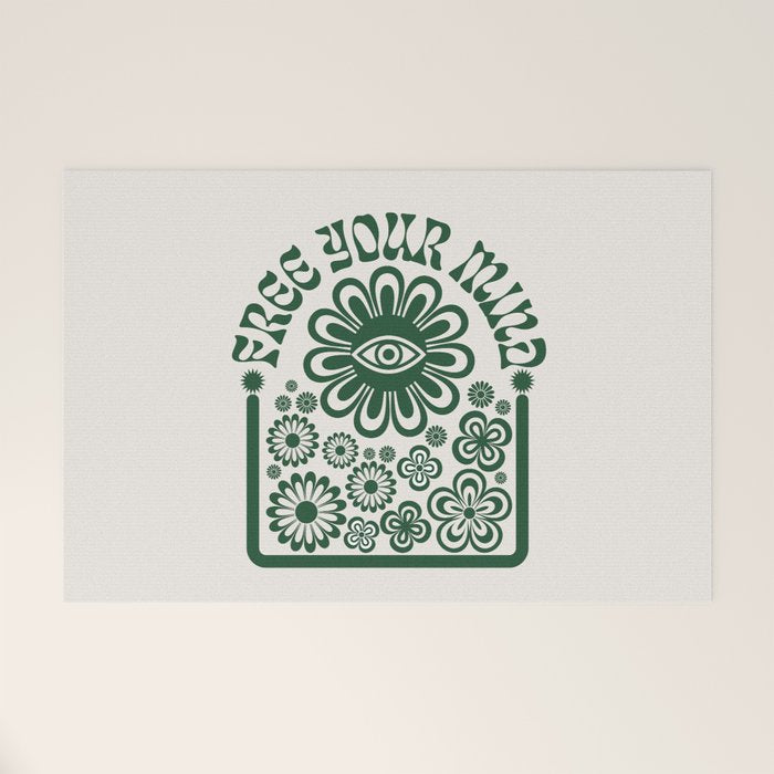 Free your Mind Welcome Mat Gallery Image 1