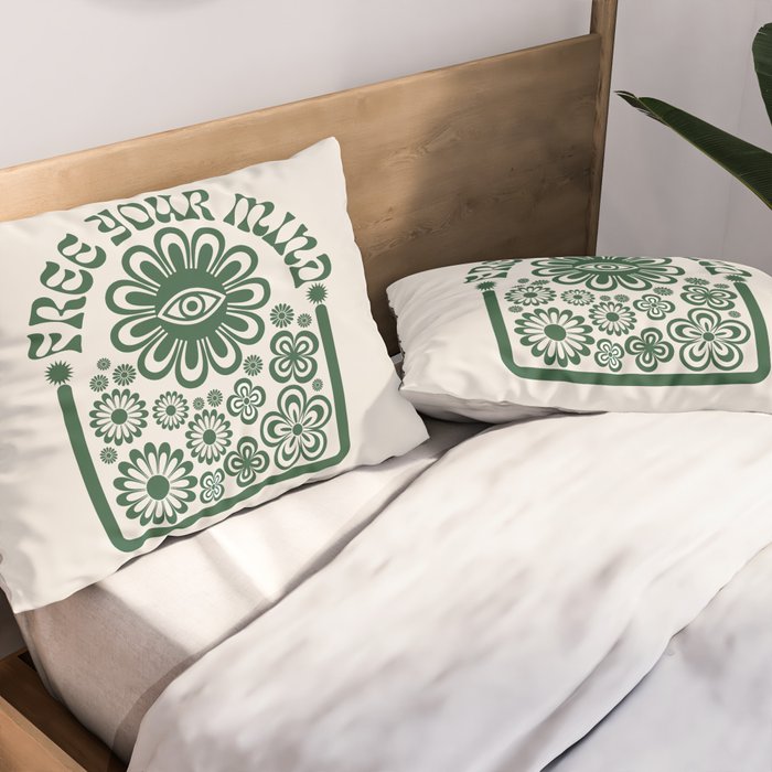 Free your Mind Pillow Sham Gallery Image 2