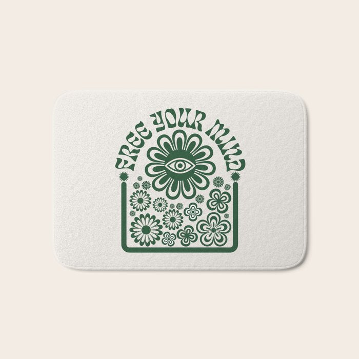 Free your Mind Bath Mat Gallery Image 1